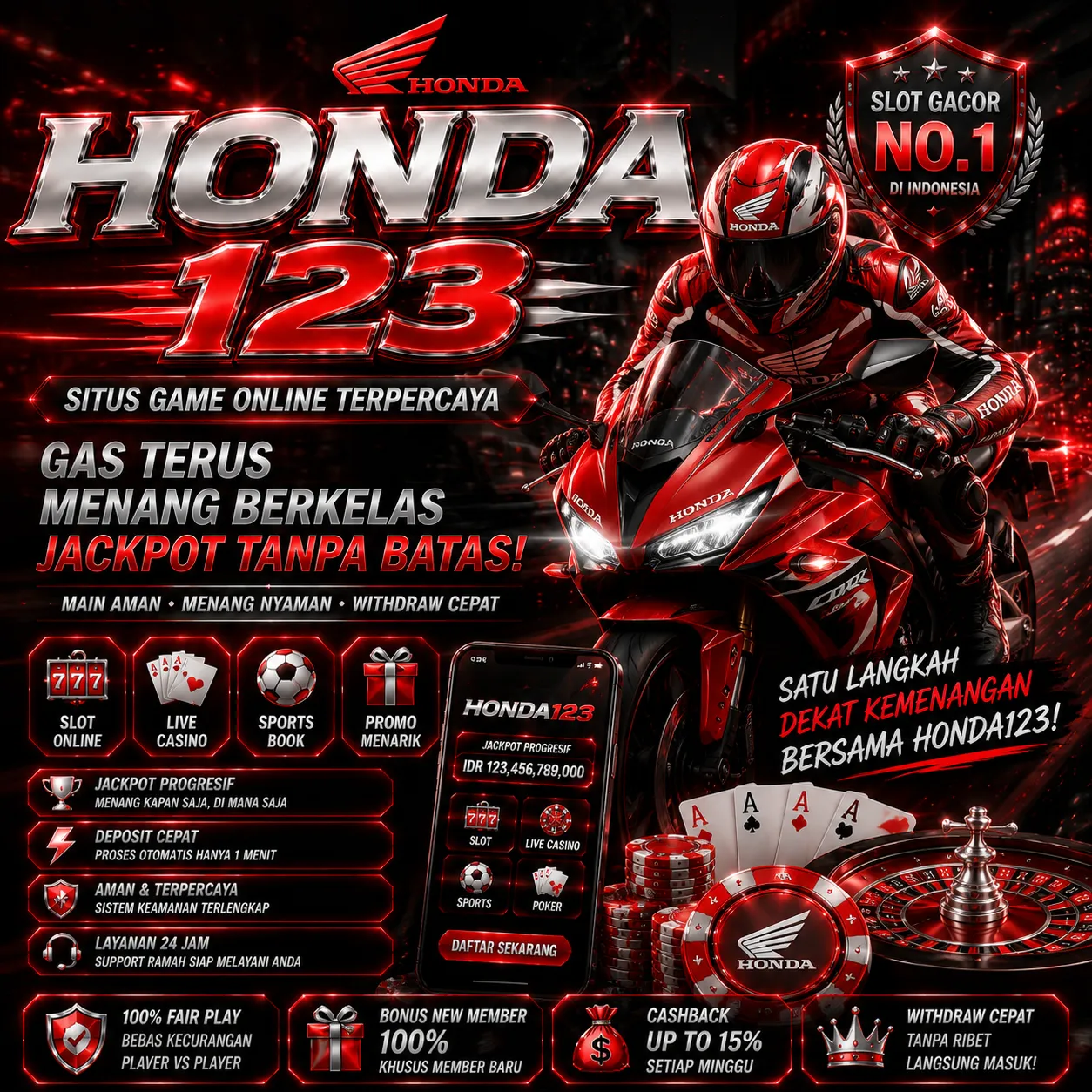 HONDA123 Banner